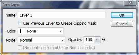 PS Add New Layer