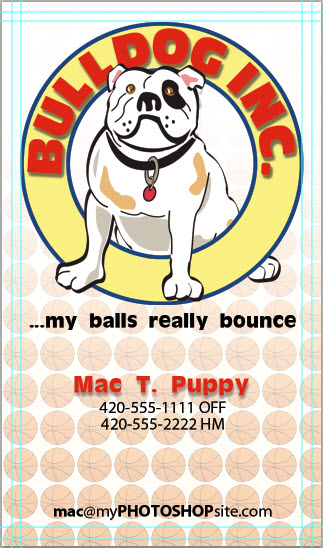 Bulldog Business Card